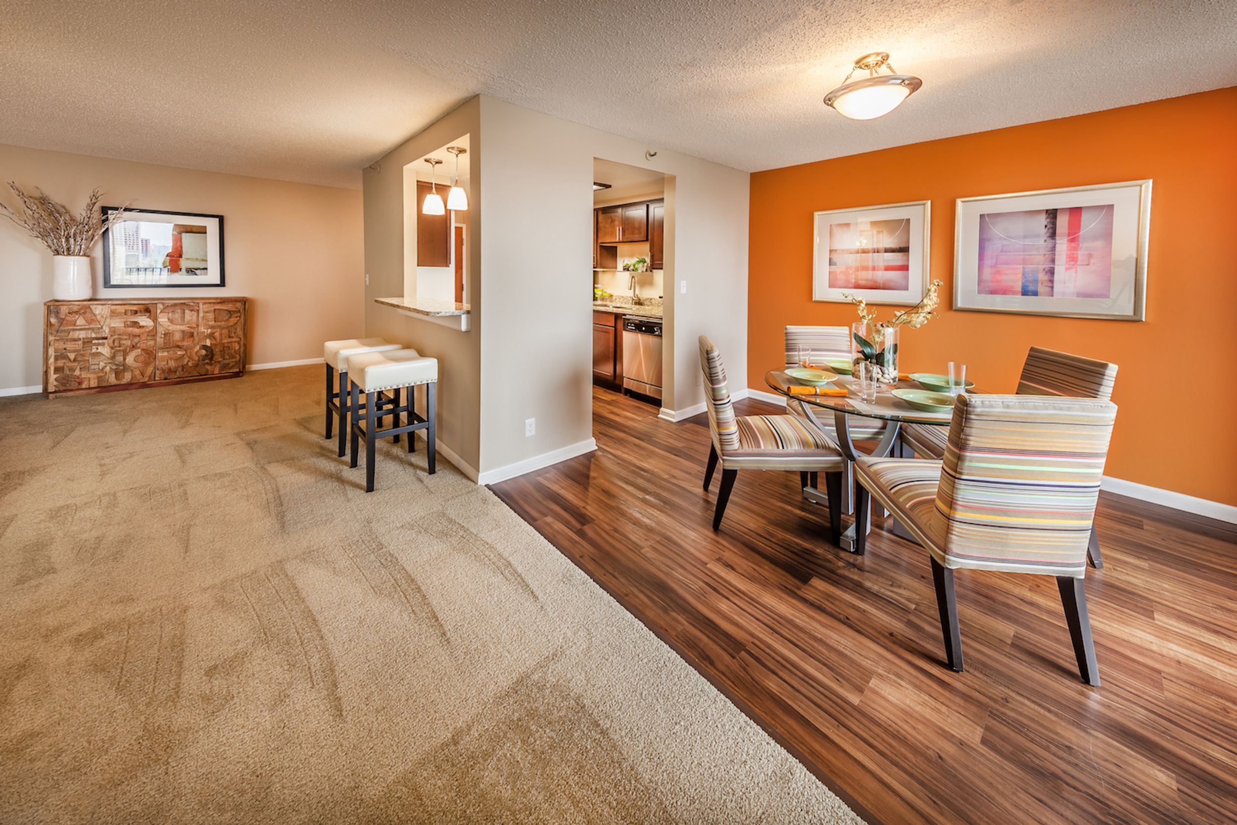 Kitchen and dining