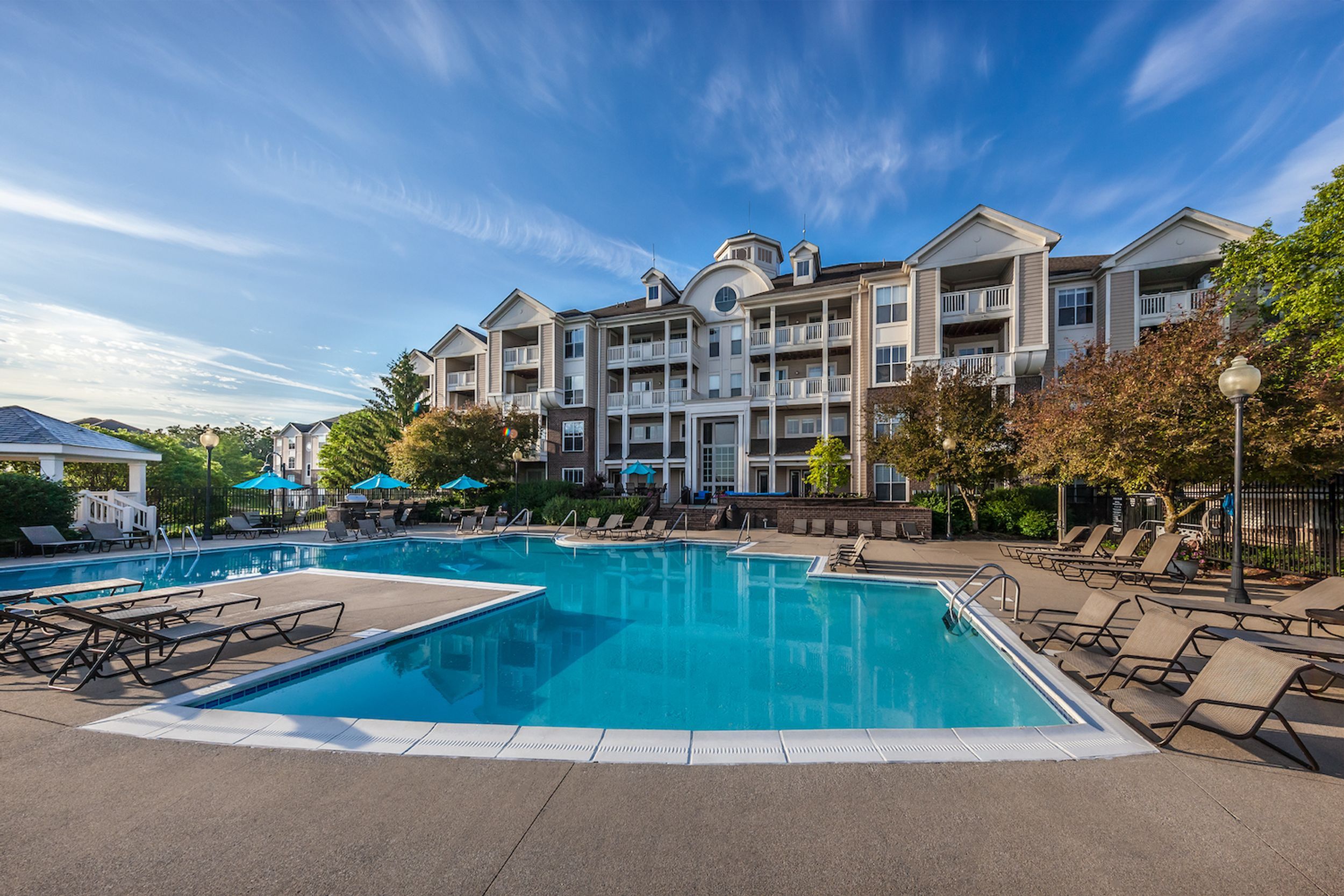 Large in ground pool