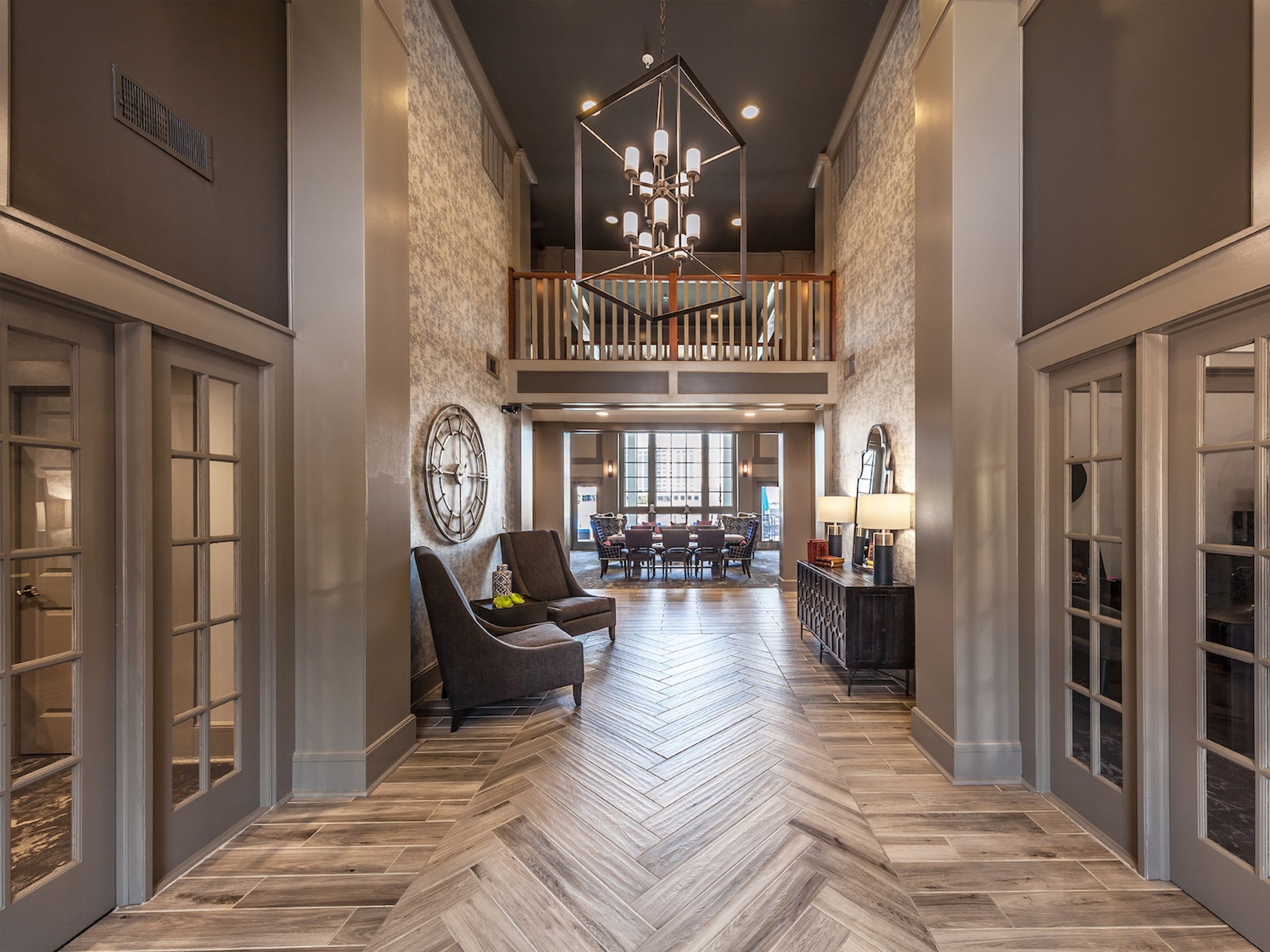 Elegant Hallway leading to lobby