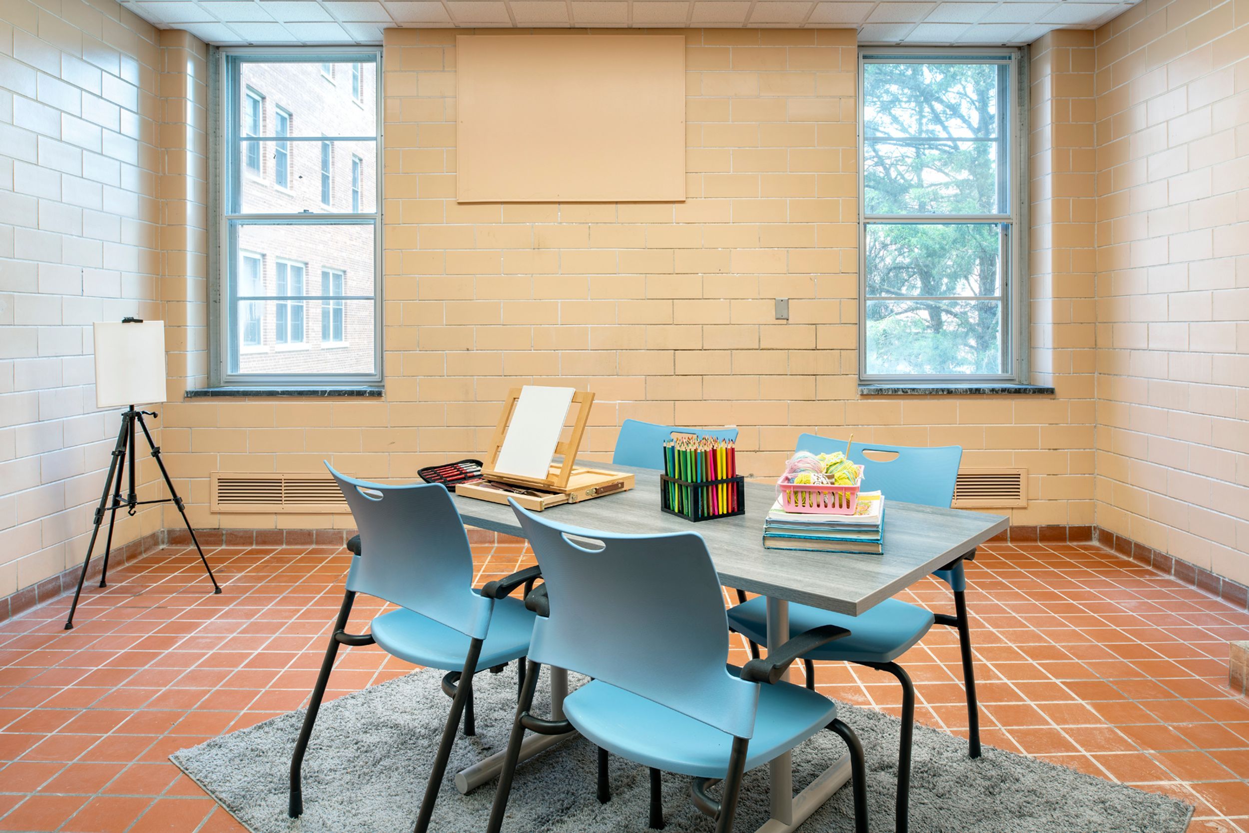 Arts and crafts area