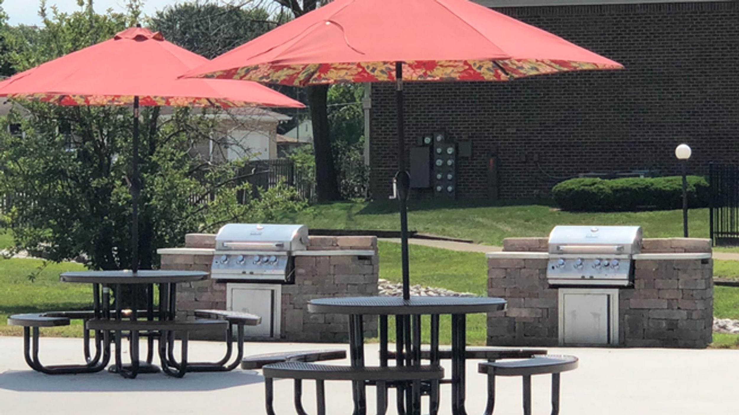 Picnic and grilling area