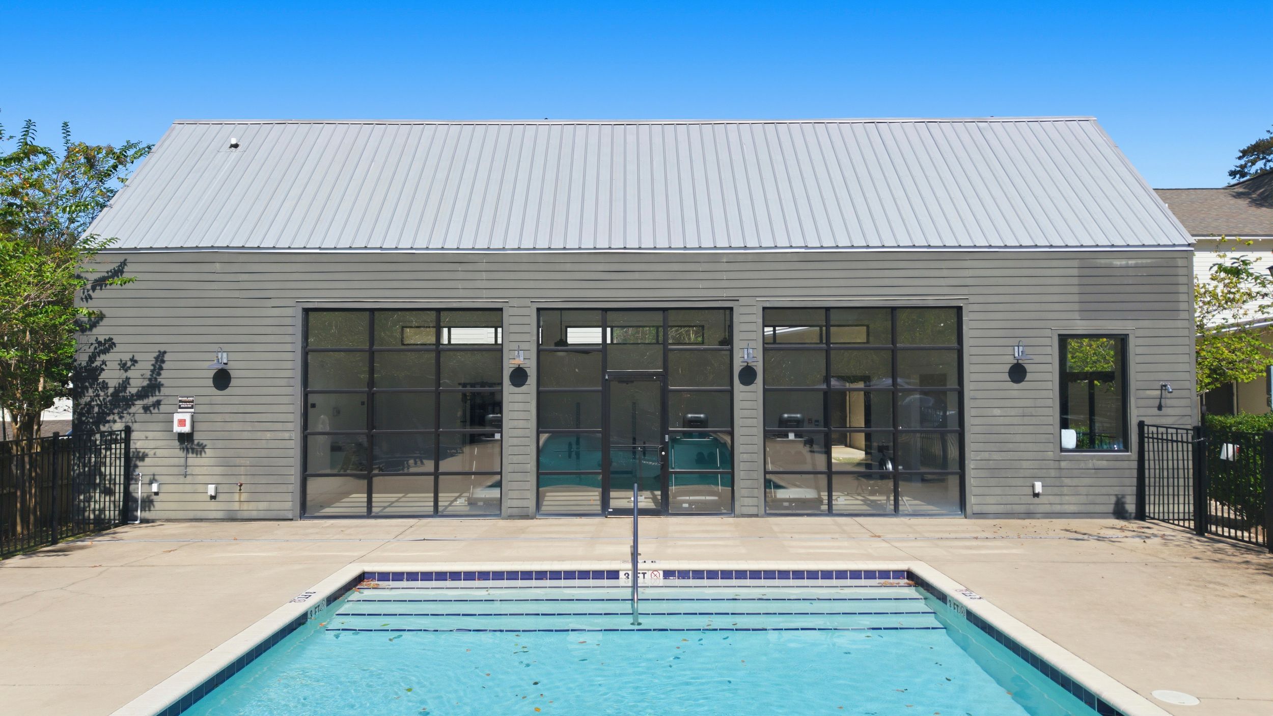 Pool area