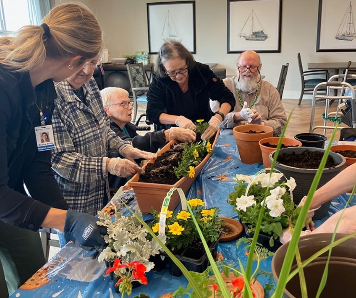 Seniors Gardening