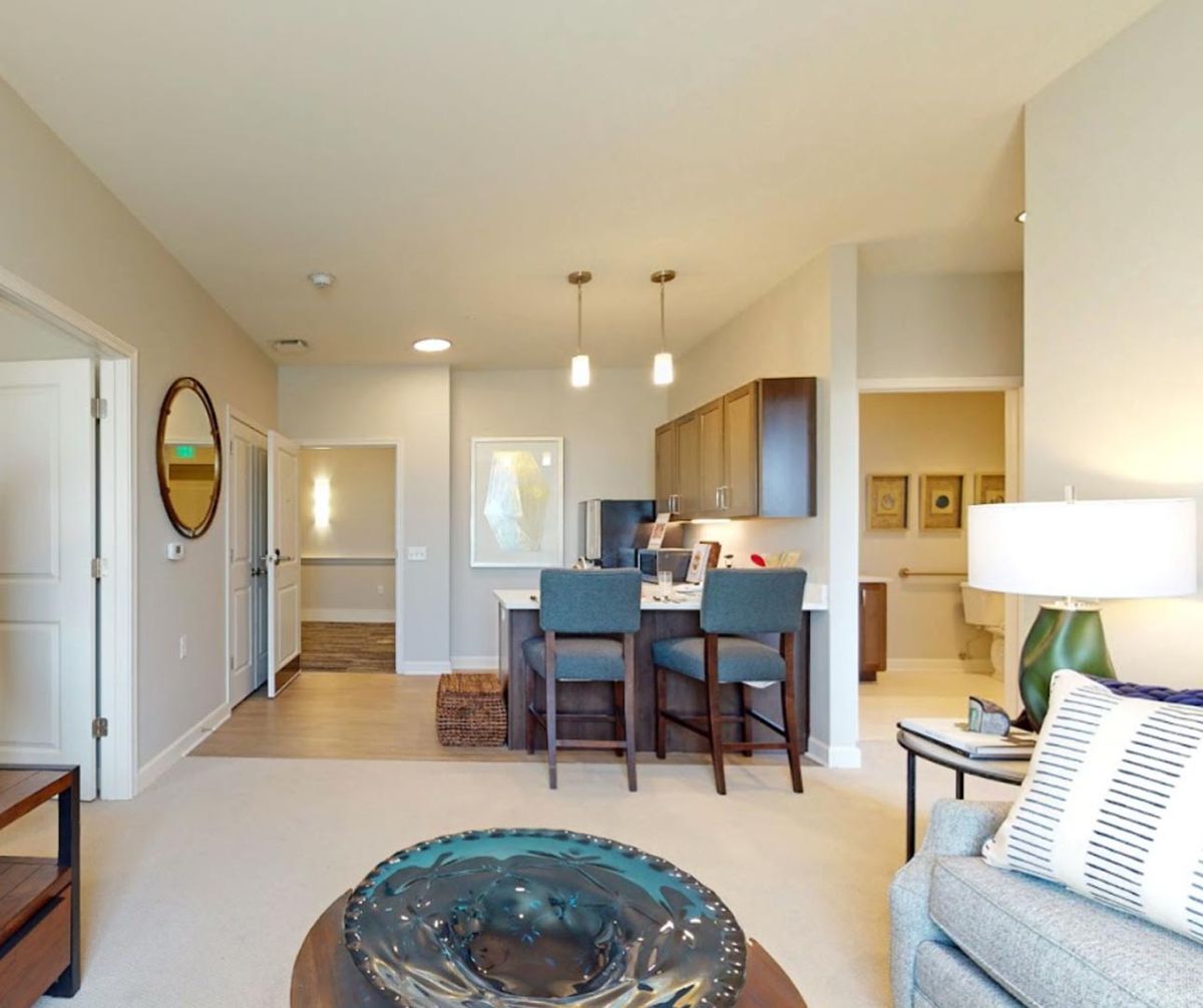 Senior living apartment