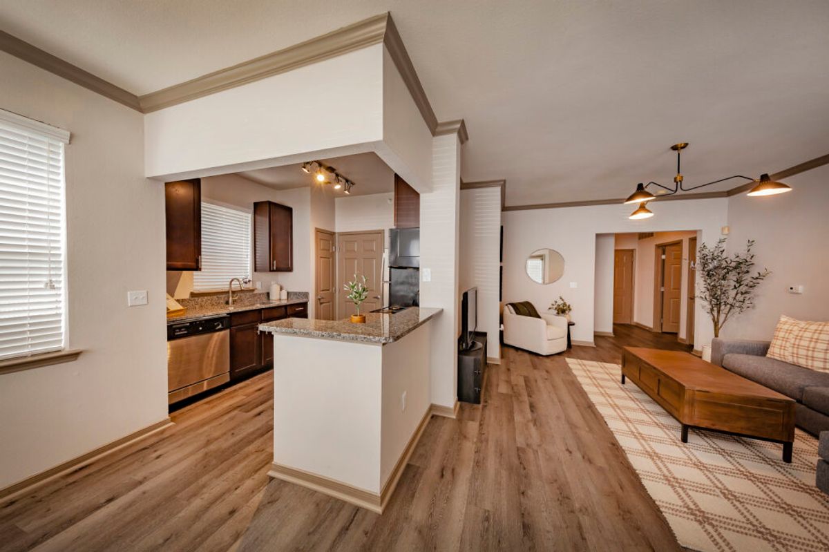 Kitchen & Living Space