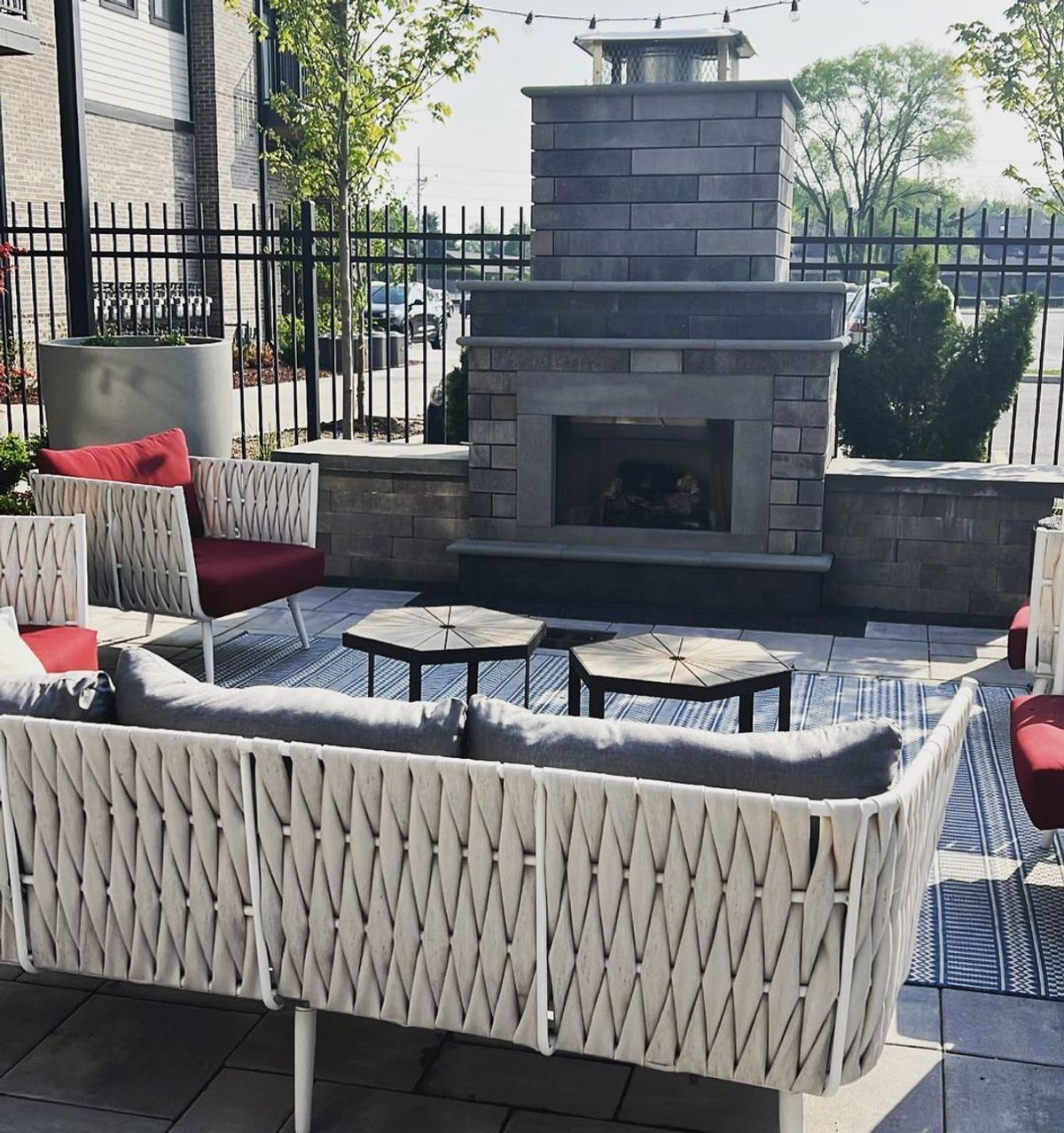 Grilling area