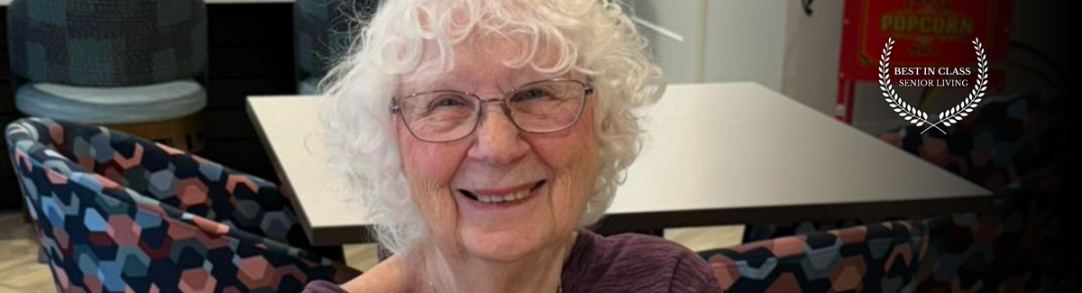 Independent Living Woman Smiling
