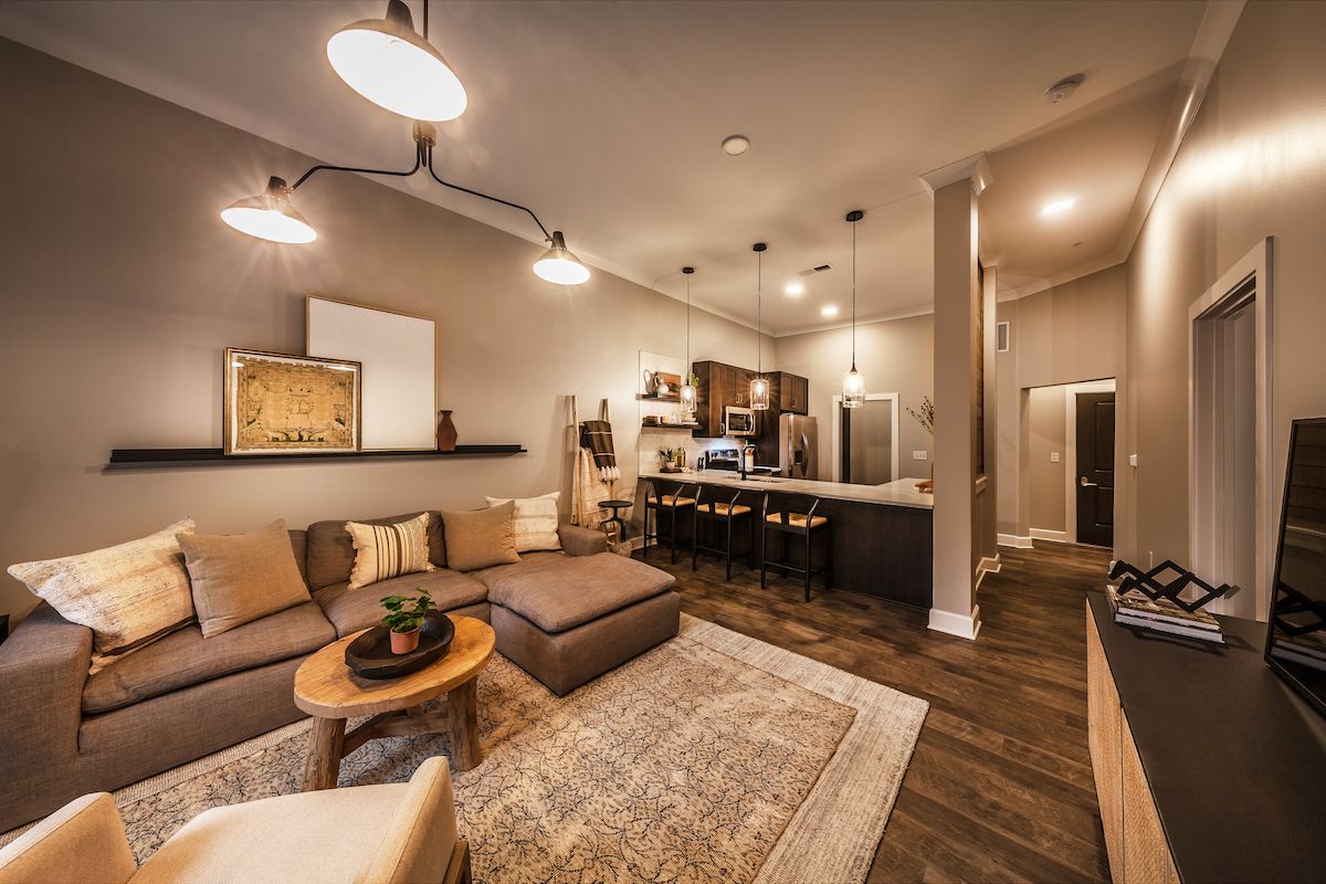 Comfortable Living and Dining Area