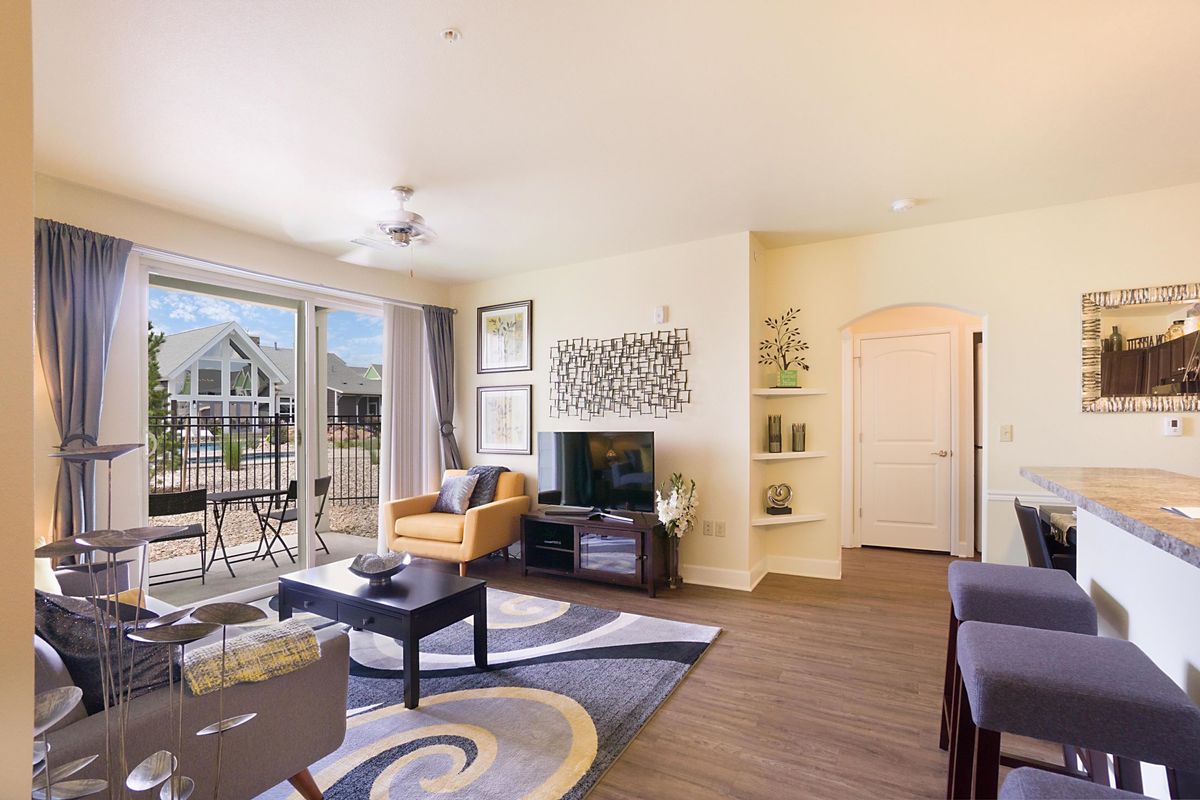 Spacious living area