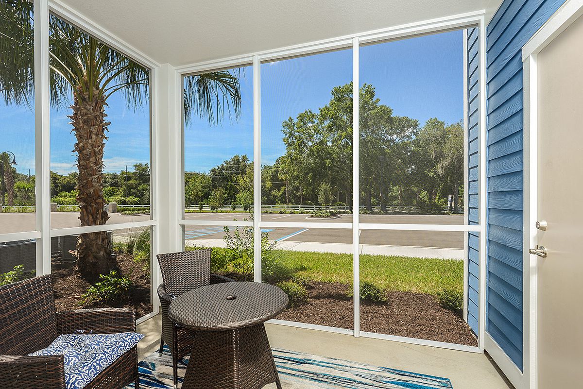 screened in porch