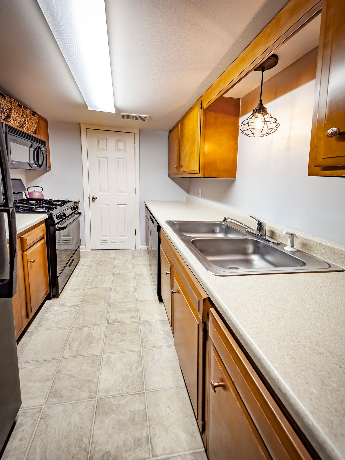 Kitchen with ample storage 