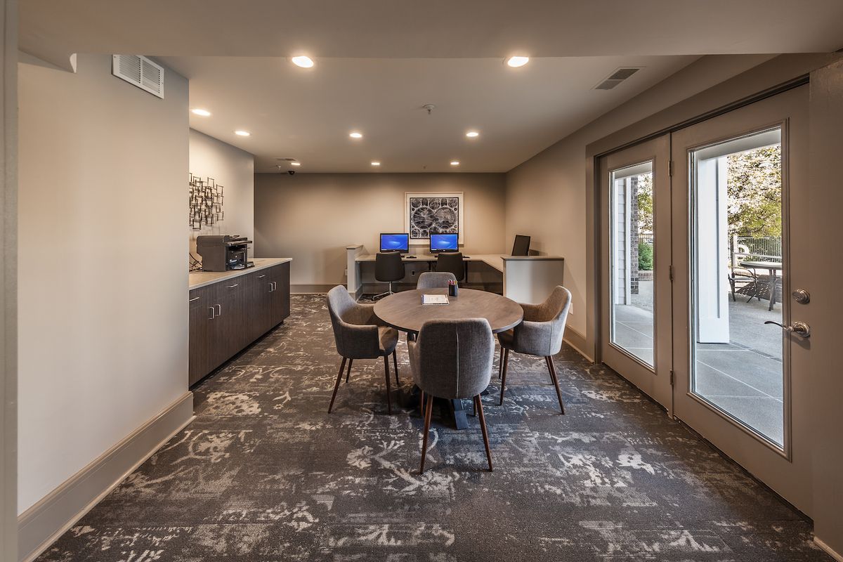 big open floor plan of living room, dining room, kitchen, and bedroom