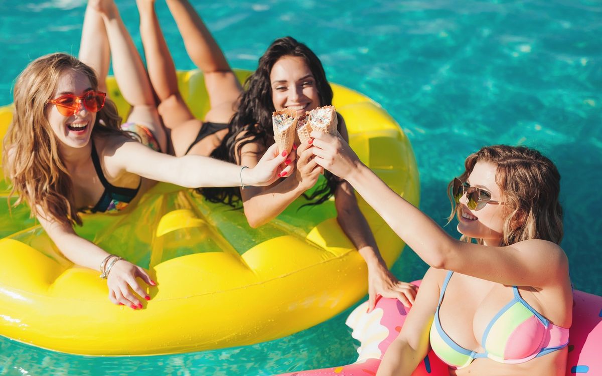 Ice Cream @ the Pool