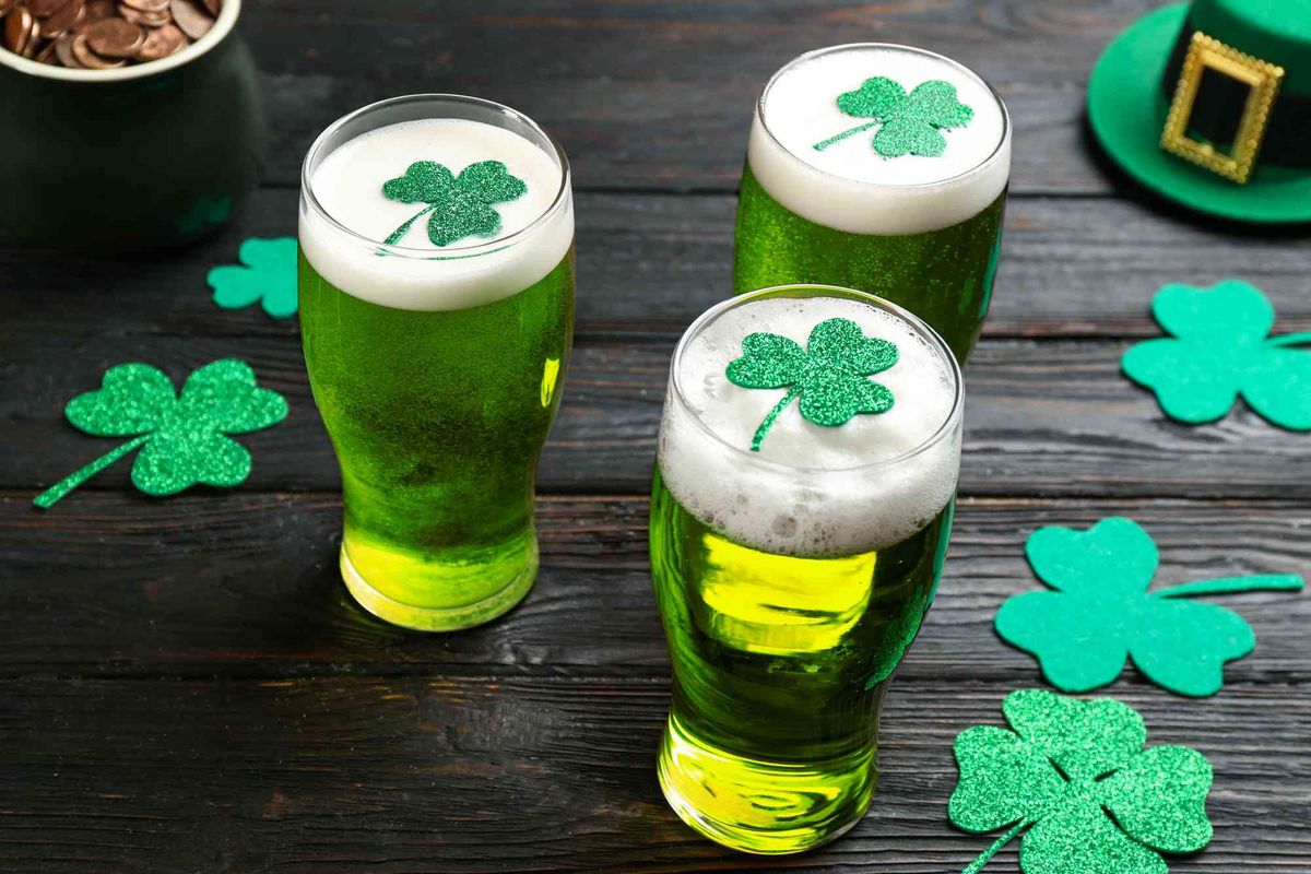 St. Patrick's Day Pizza Party & Green Beer