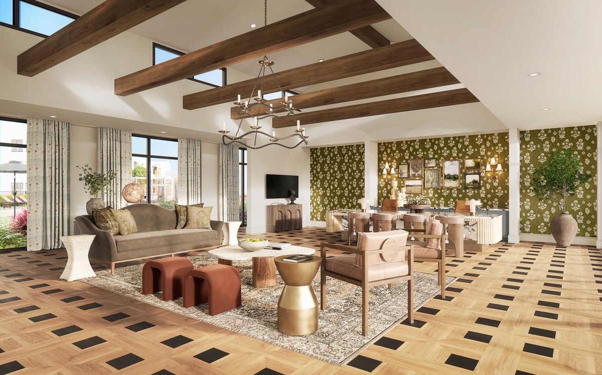 Clubhouse interior