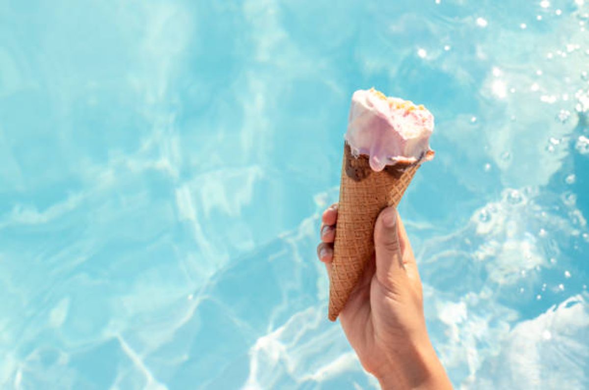 Ice Cream @ the Pool