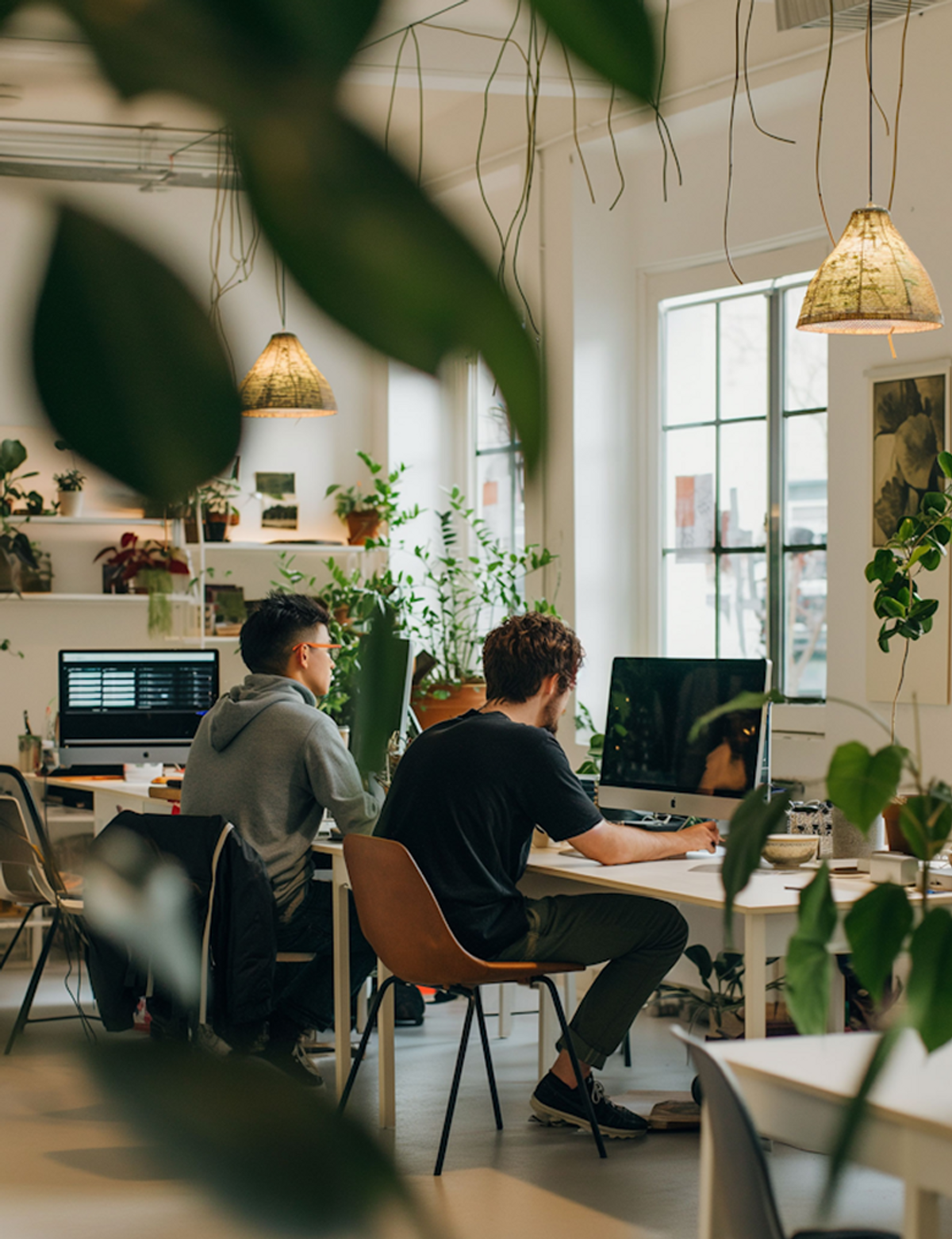 modern office setting