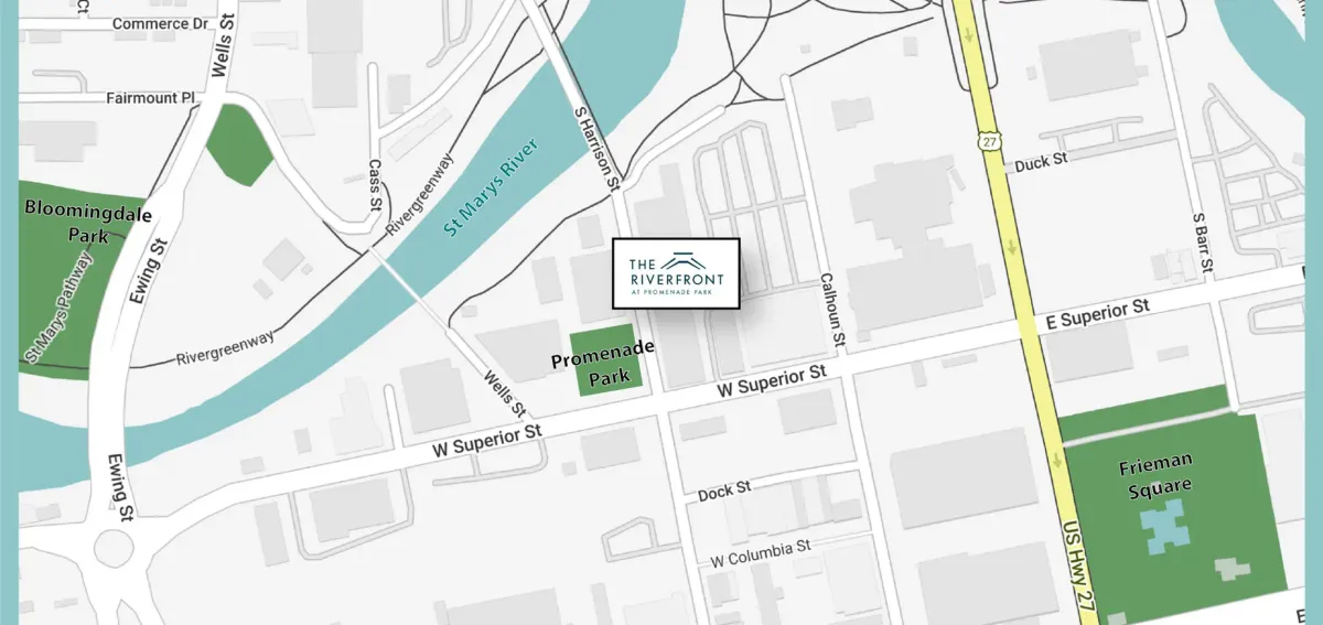 The Riverfront SightMap