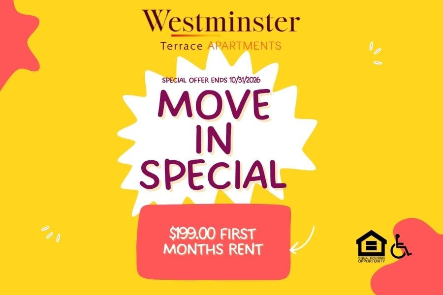 Westminster Terrace Move in Special