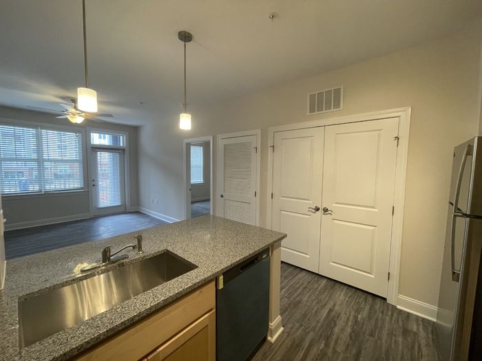 Kitchen in `1 Bedroom 1 Bathroom floorplan. 
